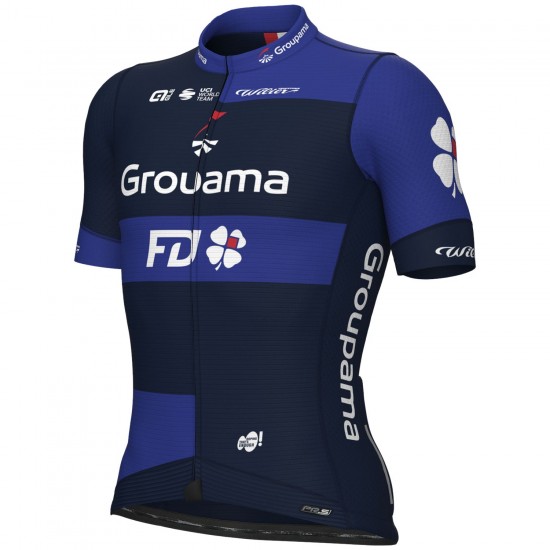 Heren Fietskleding Ale Groupama FDJ 2024 PRS-shirt
