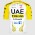 Heren Fietskleding Pissei Team UAE 2024 shirt - Tour de France