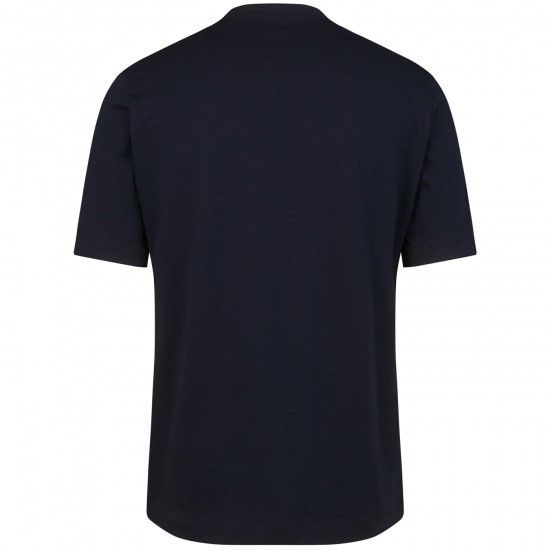 Heren Fietskleding T-shirt Rapha Logo - Blauw Heren Fietskleding T-shirt Rapha Logo - Blauw