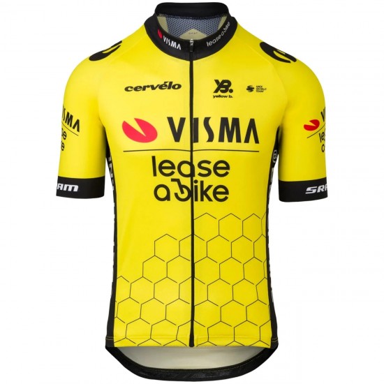 Heren Team Visma Lease a Bike 2025 Premium Shirt