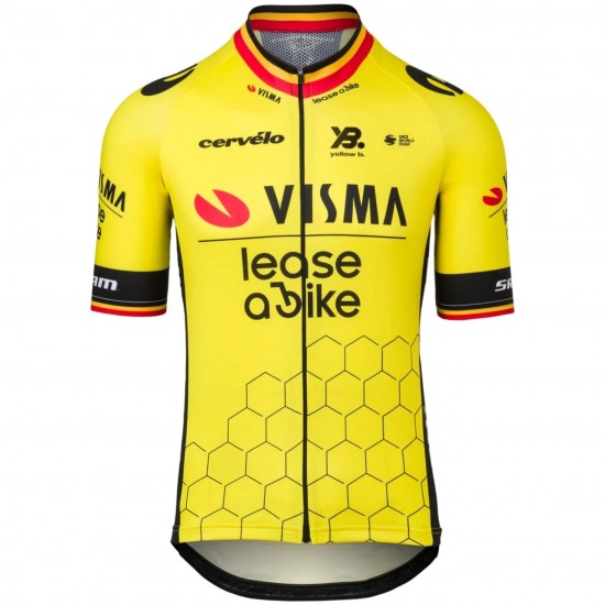 Heren Teamkleding Visma Lease a Bike 2025 Shirt - Wout Van Aert