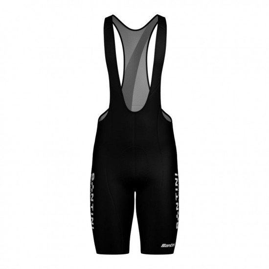 Heren Fietskleding Santini Squadra Corse 2025 Bib Tights - Zwart