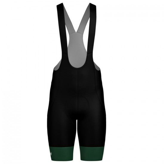 Heren Fietskleding Santini Green Tour de France 2025 Bib Tights