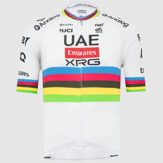 Heren Fietskleding UAE Team Emirates 2025 Pissei-shirt - Tadej Pogacar