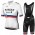 White Slovenia Tour De France Bahrain Victorious 2021 Fietskleding Fietsshirt Korte Mouw+Korte Fietsbroeken Bib 2021081551
