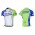 2012 Liquigas Cannondale Fietsshirt Korte mouw groen wit 3852
