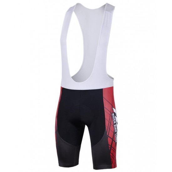 2014 Fox Bike Team Korte fietsbroeken Bib met zeem zwart rood 998