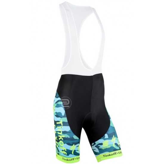 2015 Tinkoff Saxo Bank Camouflage Korte Fietsbroeken Bib 1939