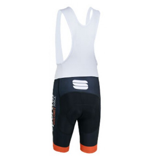 2015 Sportful orange zwart Bib Fietsbroek Korte 2272