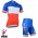 2014 FDJ.fr Fietsshirt Korte Mouw+Korte Fietsbroeken Zwart rood 965