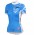 2015 SIDI Dames Blauw Fietsshirt Korte Mouw 3547