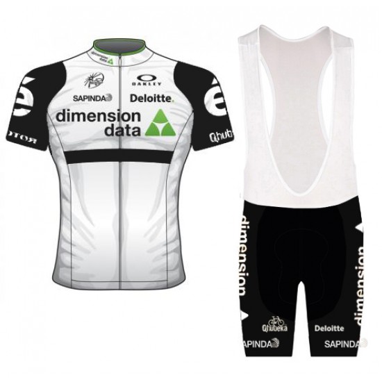 2016 Dimension Data Fietskleding Fietsshirt Korte+Korte fietsbroeken Bib 20160020