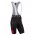 Nalini PRO rood Korte fietsbroeken Bib zwart wit rood 20160960
