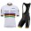 quick step champion Pro 2021 Team Fietskleding Fietsshirt Korte Mouw+Korte Fietsbroeken Bib 20210499
