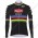 2021 Alpecin Fenix World Champion zwart Fietsshirt Lange Mouw 86