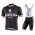 2022 Bianchi Milano Isalle Black Fietskleding Fietsshirt Korte Mouw+Korte Fietsbroeken Bib uB8N0