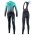 2022 Bianchi Milano Sernio Women Thermal Fietskleding Fietsshirt Lange Mouw+Lange Fietsbroek Bib AOXGF
