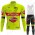 bingoal WALLONIE BRUXELLES 2022 Pro Team Fietskleding Fietsshirt Lange Mouw+Lange Fietsbroek Bib 202202194