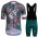 Team EF EDUCATION-EASYPOST 2022 Fietskleding Fietsshirt Korte Mouw+Korte Fietsbroeken Bib Black 2022052909