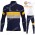 Winter Novo Nordisk 2022 Pro Team Fietskleding Fietsshirt Lange Mouw+Lange Fietsbroek Bib 202201149