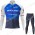 Quick Step Alpha Vinyl 2022 Pro Team Fietskleding Fietsshirt Lange Mouw+Lange Fietsbroek Bib 202201054