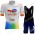 Team Total New Energies 2022 Fietskleding Fietsshirt Korte Mouw+Korte Fietsbroeken Bib 202202139