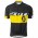 2015 Proteam Scott zwart-geel Fietsshirt Korte Mouwen 2258