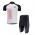 BMC Racing Team Fietskleding Fietsshirt Korte Mouwen+Fietsbroek Korte zeem wit 872