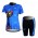 Blue Cat Fietspakken Fietsshirt Korte+Korte fietsbroeken zeem blauw Dames 3489