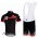Castelli 3T Fietsshirt Korte mouw Korte fietsbroeken Bib met zeem Kits zwart 590
