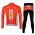 Ferrari Team Castelli Cipollini Fietspakken Fietsshirt lange mouw+lange fietsbroeken 976