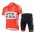 Lotto Belisol 2014 Fietskleding Fietsshirt Korte Mouwen+Fietsbroek Korte zeem 1292