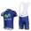 Movistar Team Fietspakken Fietsshirt Korte+Korte koersbroeken Bib blauw 4278
