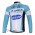 Omega Pharma Quick Step Pro Team Fietsshirt lange mouw blauw wit 4495