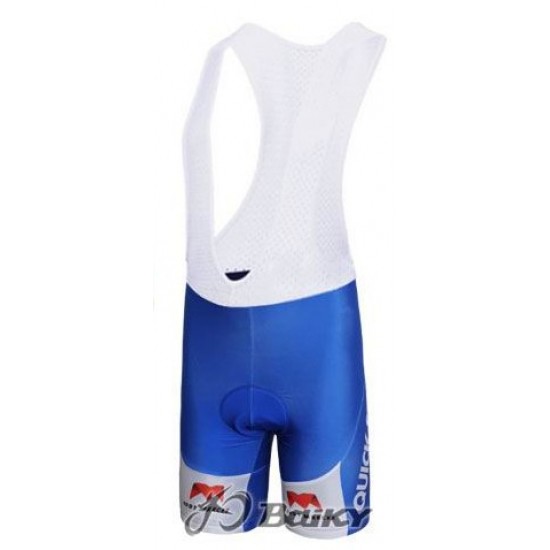 Omega Pharma-Quick Step innergetic Korte fietsbroeken Bib met zeem blauw wit 439