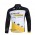 Specialized Livestrong Fietsshirt lange mouw wit zwart geel 4508