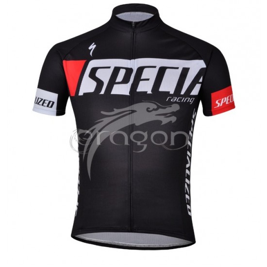 Specialized Racing Fietsshirt Korte mouw zwart 1176