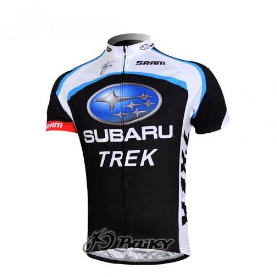 Subaru Trek Pro Team Fietsshirt Korte mouw zwart 572