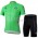 Tour de France Groene trui Fietspakken Fietsshirt Korte+Korte fietsbroeken zeem 4159