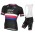 Etixx Quick-Step Champion Tsjechisch 2015 Fietskleding Set Fietsshirt Korte Mouwen+Fietsbroek Bib Korte 1913