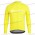 Cube 2018 geel Wielershirts lange mouw nl18a022