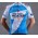 ISRAEL CYCLING ACADEMY blauw Fietsshirt Korte Mouw 33nl10026