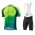 2020 LOFFLER Aero Fietskleding Wielershirt Korte Mouw+Korte Fietsbroeken Bib Groen 4TJVD 4TJVD