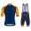 TOUR DOWN UNDER 2020 Fietskleding Wielershirt Korte+Korte Fietsbroeken Bib Blau 2020119