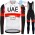 2021 Winter Fleece UAE Emirates Pro Team Fietskleding Fietsshirt Lange Mouw+Lange Fietsbroek Bib 967