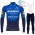 2021 Winter Fleece Deceuninck quick step Pro Team Fietskleding Fietsshirt Lange Mouw+Lange Fietsbroek Bib 925
