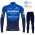 2021 Winter Fleece Deceuninck quick step Pro Team Fietskleding Fietsshirt Lange Mouw+Lange Fietsbroek Bib 1018