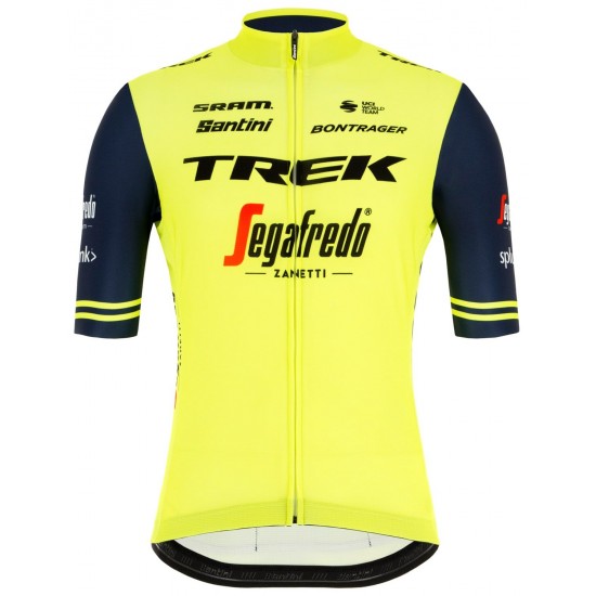 TREK-SEGAFREDO 2020 training edition Fietsshirt Korte Mouw langer Reißverschluss 2020050