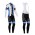 Giant 2014 Fietskleding Fietsshirt Lange Mouwen+lange fietsbroeken Bib Blauw Wit 1068