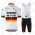 Jumbo Visma 2021 Germany Wielerkleding Set Fietsshirts Korte Mouw+Korte Wielerbroek Bib 2021197